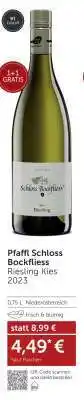 Interspar Pfaffl Schloss Bockfliess Riesling Kies 2023 Angebot