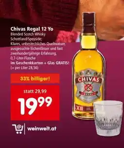 Interspar Chivas Regal 12 Yo Angebot