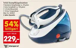 Interspar Tefal Dampfbügelstation Angebot