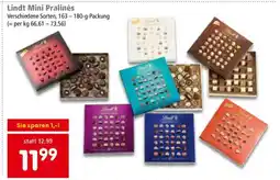 Interspar Lindt Mini Pralinés Angebot