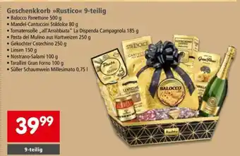 Interspar Geschenkkorb Rustico 9-teilig Angebot