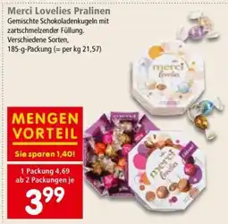 Interspar Merci Lovelies Pralinen Angebot