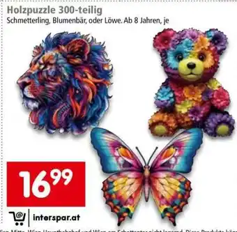 Interspar Holzpuzzle 300-teilig Angebot