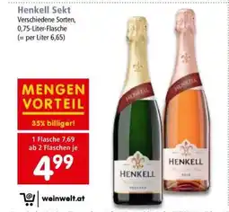 Interspar Henkell Sekt Angebot