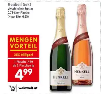 Interspar Henkell Sekt Angebot