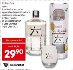 Interspar Roku Gin Angebot