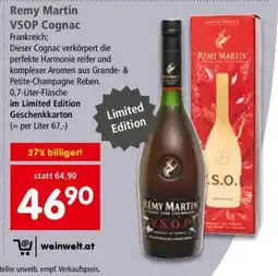 Interspar REMY MARTIN VSOP COGNAC Angebot