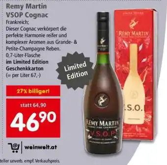 Interspar REMY MARTIN VSOP COGNAC Angebot