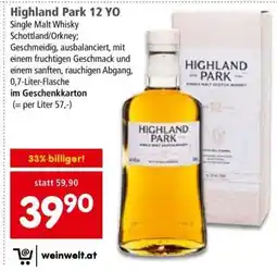 Interspar Highland Park 12 YO Angebot