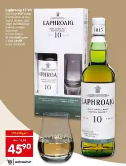 Interspar Laphroaig 10 YO Angebot
