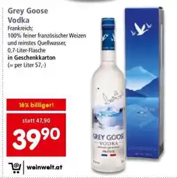 Interspar Grey Goose Vodka Angebot
