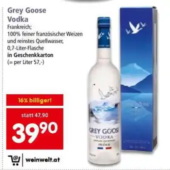 Interspar Grey Goose Vodka Angebot