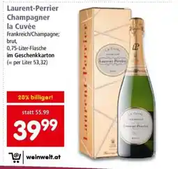 Interspar Laurent Perrier Champagner La Cuvée Angebot
