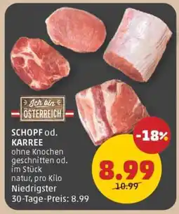 PENNY SCHOPF od. KARREE Angebot