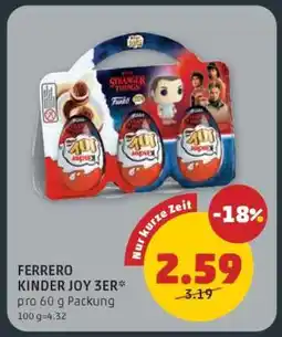 PENNY FERRERO KINDER JOY 3ER Angebot