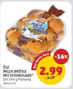 PENNY Ölz Milch Brötle mit Schokolade Angebot