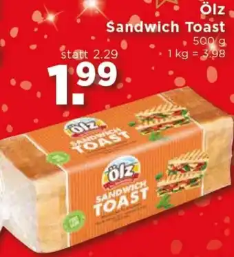 Unimarkt Ölz Sandwich Toast 500g Angebot