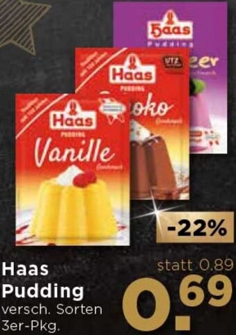 Unimarkt Haas Pudding Angebot