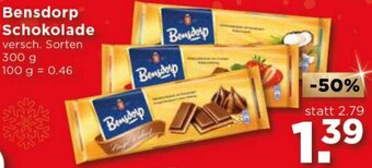 Unimarkt Bensdorp Schokolade 300g Angebot
