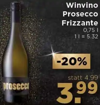 Unimarkt Winvino Prosecco Frizzante 0,75 L Angebot
