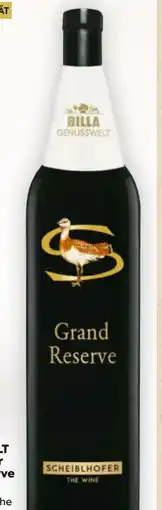 Billa Billa Genusswelt Scheiblhofer Grand Reserve Angebot