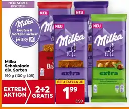 Billa Milka Schokolade Angebot