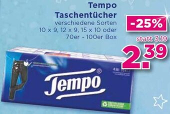 Unimarkt Tempo Taschentücher Angebot