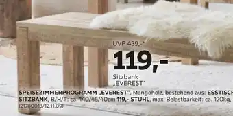 Mömax Sitzbank Everest Angebot