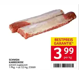 Transgourmet Schwein karreerose Angebot