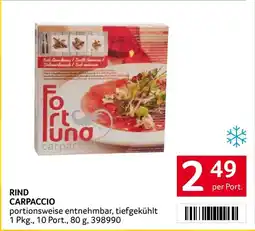 Transgourmet Rind carpaccio Angebot