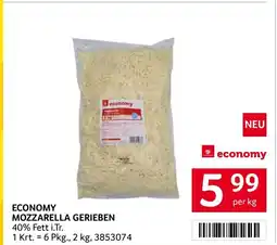 Transgourmet Economy mozzarella gerieben Angebot
