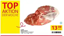 Transgourmet Lamm keule femur Angebot