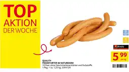 Transgourmet Quality frankfurter im naturdarm Angebot