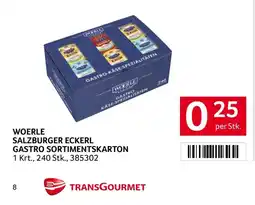 Transgourmet Worle salzburger eckerl gastro sortimentskarton Angebot
