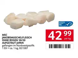 Transgourmet MSC JAKOBSMUSCHELFLEISCH OHNE ROGEN Angebot