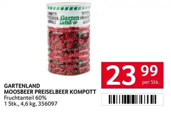 Transgourmet Gartenland moosbeer preiselbeer kompott Angebot