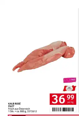 Transgourmet Kalb rosé filet Angebot