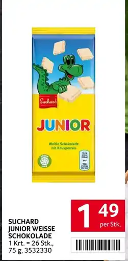 Transgourmet Suchard junior weisse schokolade Angebot