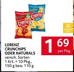 Transgourmet Lorenz crunchips oder naturals Angebot