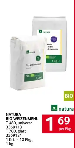 Transgourmet Natura bio weizenmehl Angebot