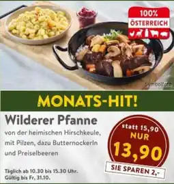Interspar Wilderer Pfanne Angebot