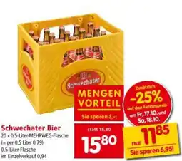 Interspar Schwechater Bier Angebot