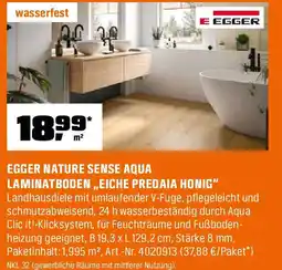 OBI Egger nature sense aqua Angebot