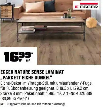 OBI Egger nature sense laminat Angebot