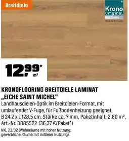 OBI Kronoflooring breitdiele laminat Angebot