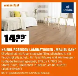 OBI Kaindl poseidon laminatboden Angebot