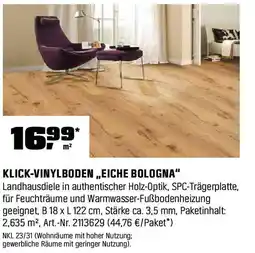 OBI Klick vinylboden Angebot