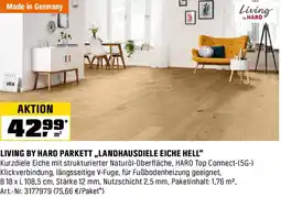 OBI Living by haro parkett landhausdiele eiche hell Angebot