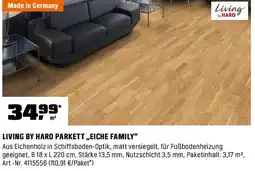 OBI Living by haro parkett eiche family Angebot