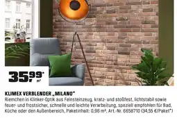 OBI Klimex verblender milano Angebot